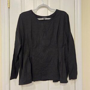 Lane Bryant cinched waist long sleeve top - 22/24